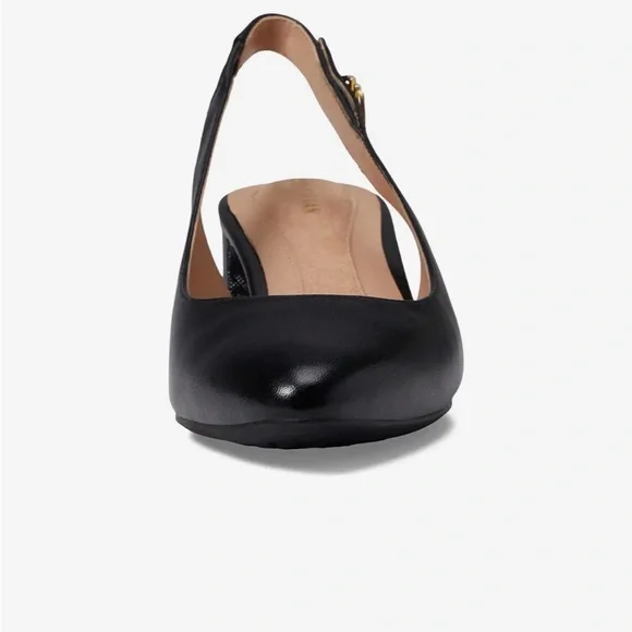 Cole Haan black The Go-To Slingback Pump 45 mm NEW size 11 - Picture 2 of 9